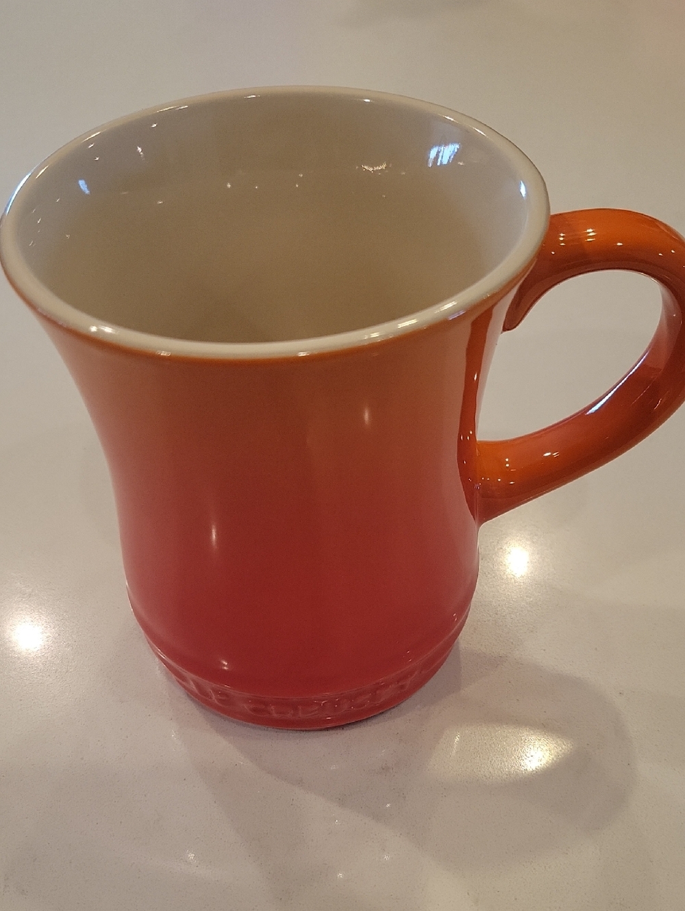New Le Creuset Flame Orange Tea Mug